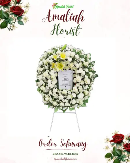 Krans Bunga Duka Sumublor